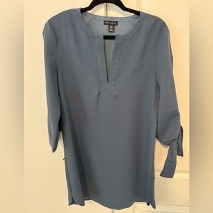 Willi Smith Tie Sleeve Shift Dress